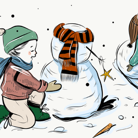 Новогодняя иллюстрация