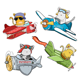 Стикеры-котики