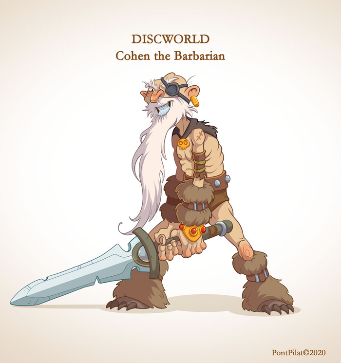 Коэн-варвар. Плоский мир