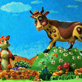 Герои армянских сказок, сделанные из пластилина