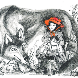 Красная шапочка.