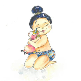 Малышка и единорог