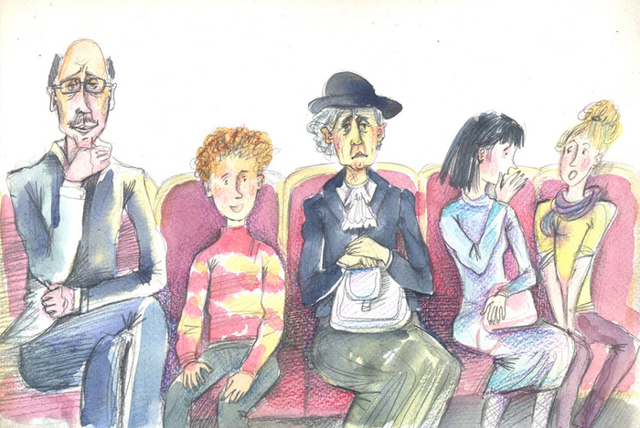 Зрители в театре