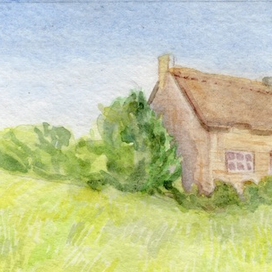 Иллюстрация к роману Анны Семироль "Офелия". (Фрагмент)