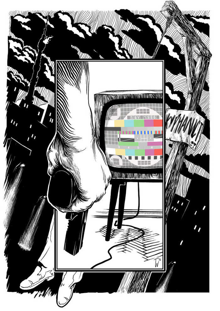 Год, когда вешали журналистов