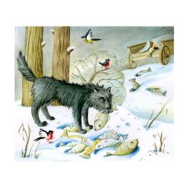 сказка "Рейнеке-Лис и Волк- Обжора"