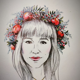 Гранатовый венок