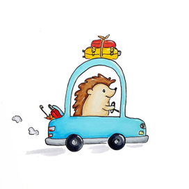 Ёжик-путешественник