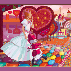 Гофман Э.Т. "Щелкунчик и Мышиный Король". Шоколадно-карамельная страна.