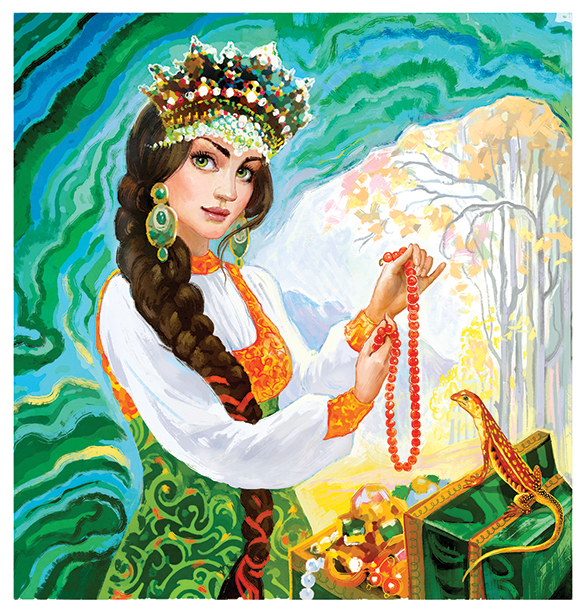 Малахитовая шкатулка