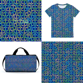 Паттерн для теннисного мерча