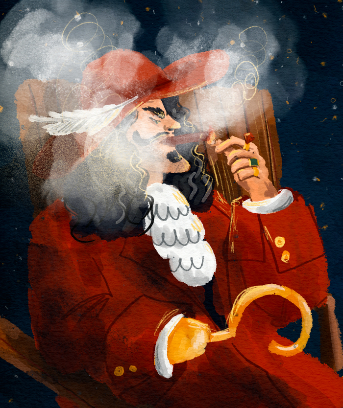 Иллюстрация для книги Питер Пэн