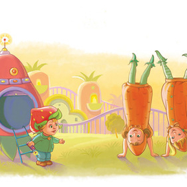 На планете морковок