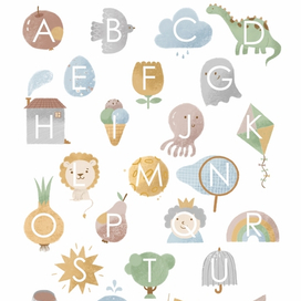 Английский алфавит для CHUDESNO