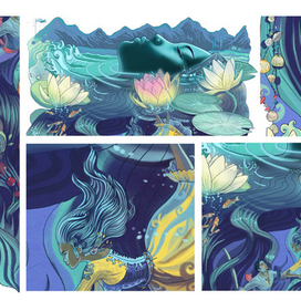 Легенда об озере Балхаш (Казахстан)