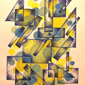 Иллюстрация. Композиция для интерьера. Лето