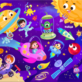 Космический виммельбух