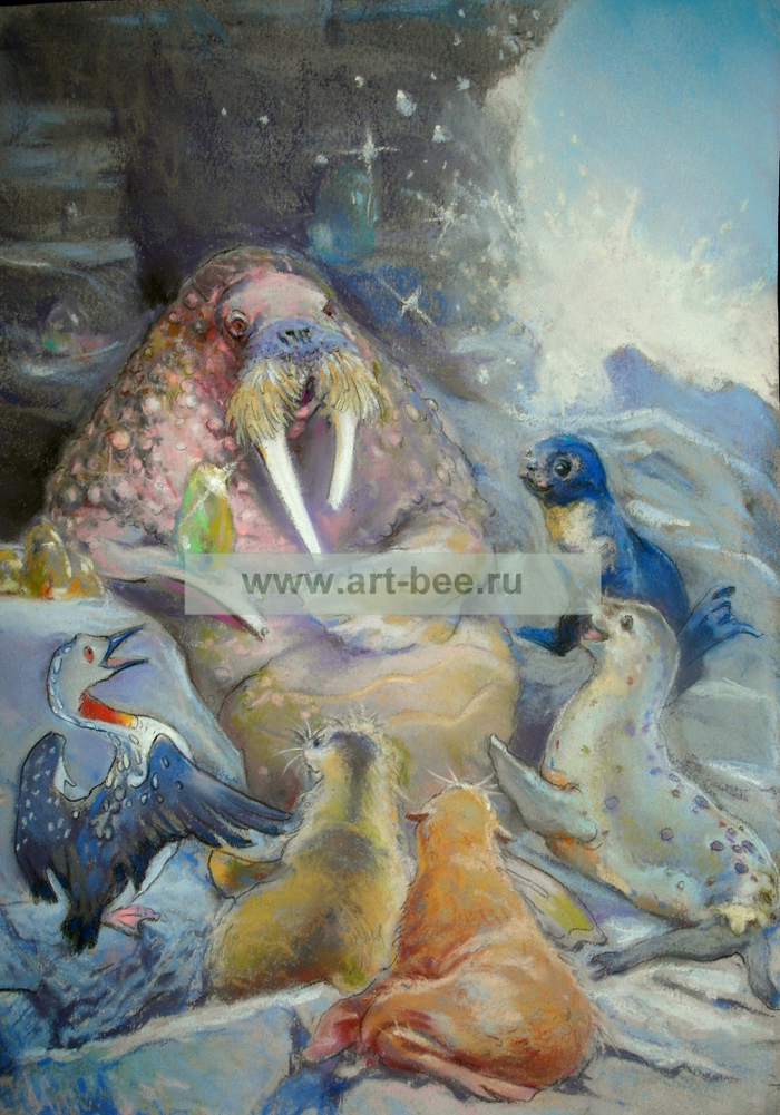 Иллюстрации к сказке Романовой Любови