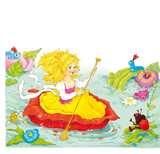 Дюймовочка.обложка