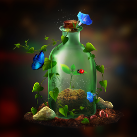 Стихии в бутылках. Земля