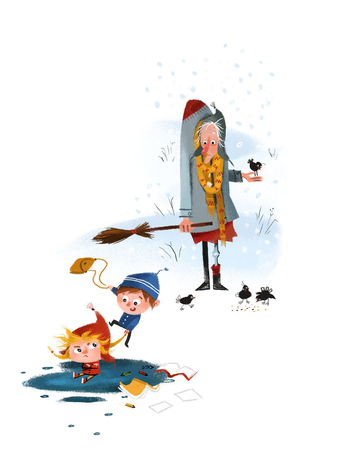 Яга-костяная нога