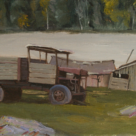 Деревянный автомобиль