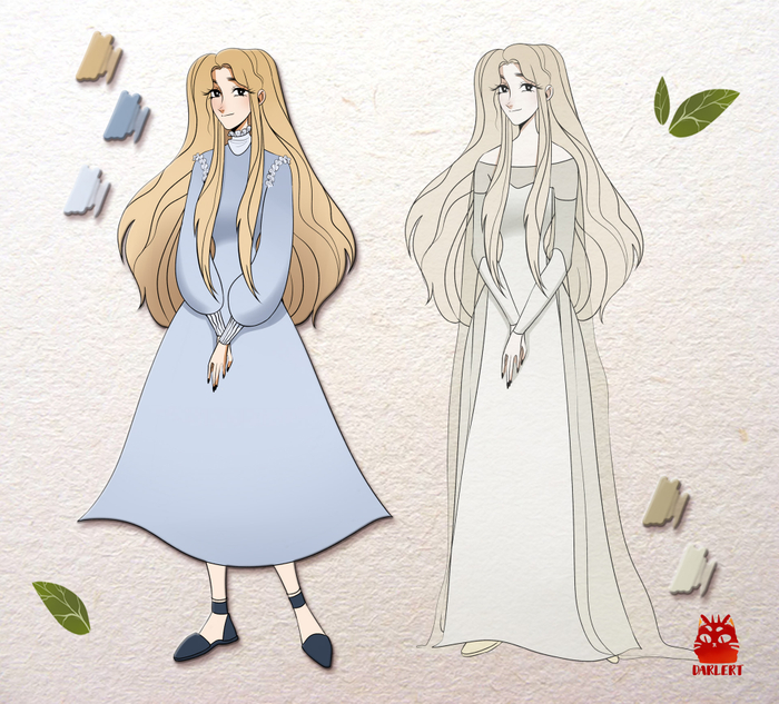 Дизайн героини книги