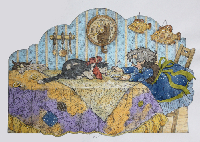 Старушка Софья и 25 серых.