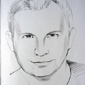 портрет эскиз