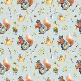 Пушистый садовод