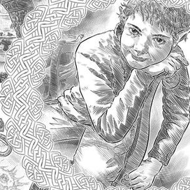 Эрто ,Илл.№04 к главе "Праздничный завтрак".