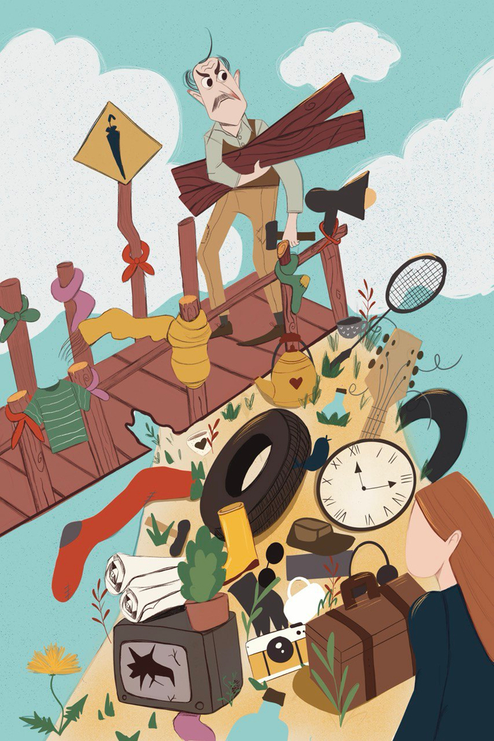 Глава 2, знакомство с смотрителем свалок 