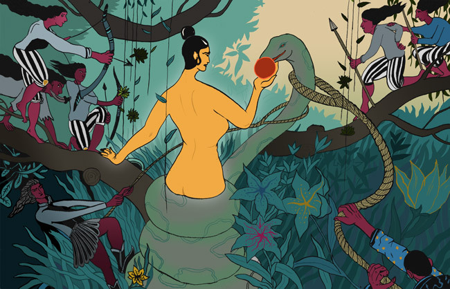 Охота на змею