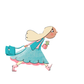 Стремительная девушка