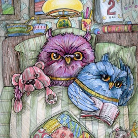 Когда что вечер, что утро - добрые))