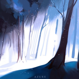 В зимнем лесу