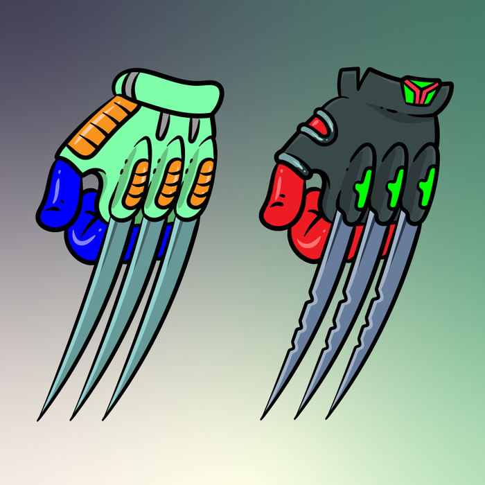 супер боевые персатки