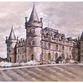 Шотландский замок Инверари
