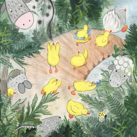 Веселое купание