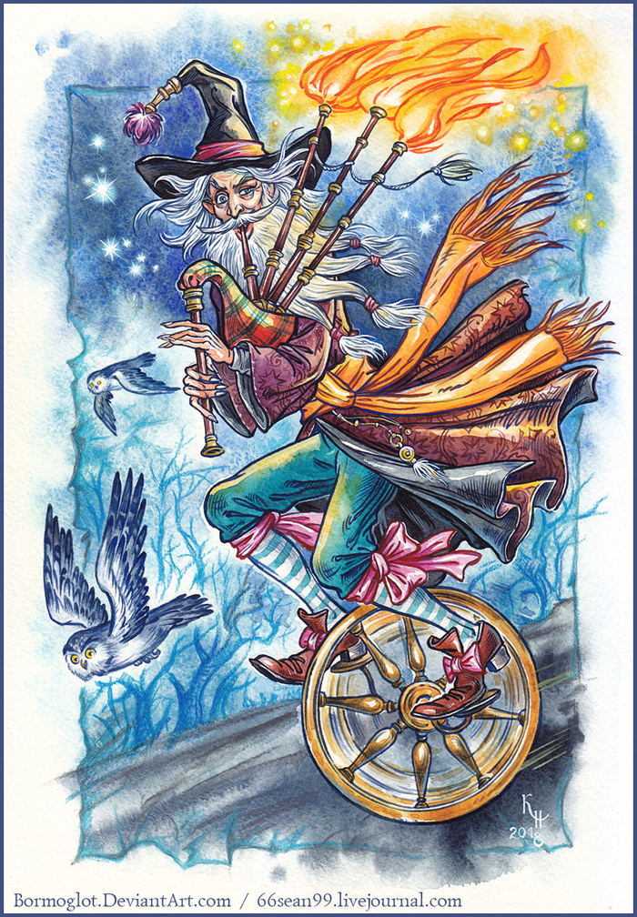 Шотландский волшебник.