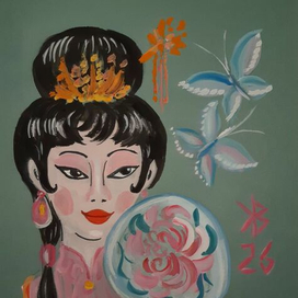  Сюэ Бао-чай. "Сон в красном тереме",  2026