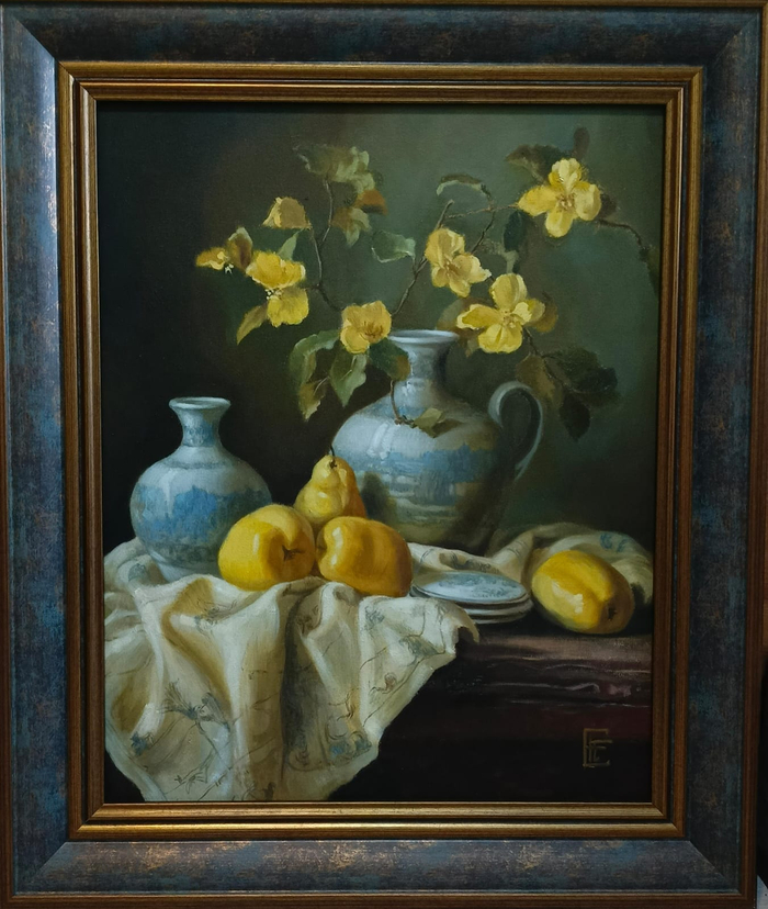 Натюрморт с айвой