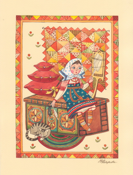 Маленькая пряха