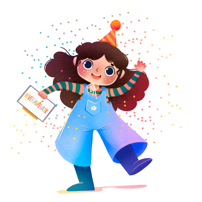 Праздничная Девочка