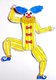 Clown paperdoll