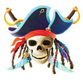 череп пират