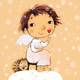 ангел с сердечком