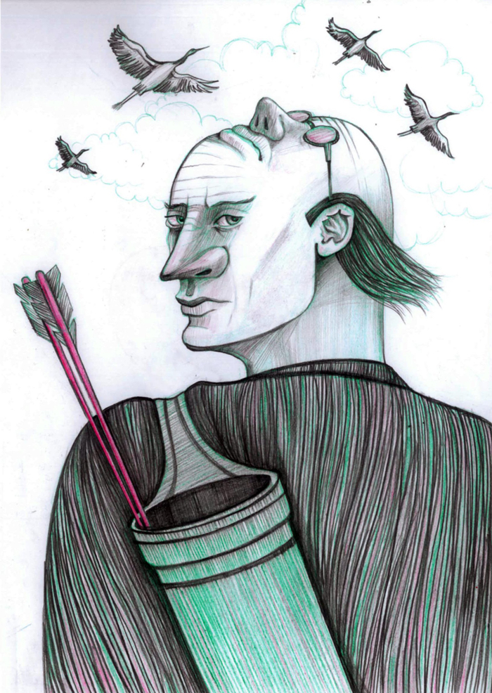 Красные стрелы (охота на журавля)