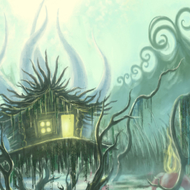 "Дом кикиморы на болоте"