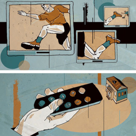 иллюстрация для журнала «Russian Digitall»